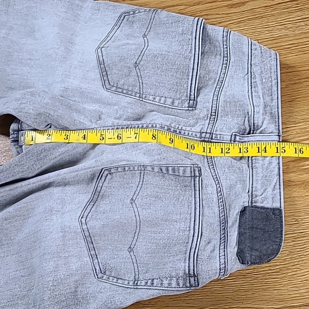 AMERICAN EAGLE MENS SKINNY 32x31.5 AIR FLEX + PRE-OWNED DISTRESSED DENIM JEANS